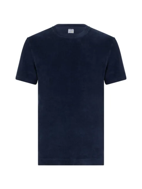 Fedeli short-sleeve crew-neck T-shirt Blue 1UE00303