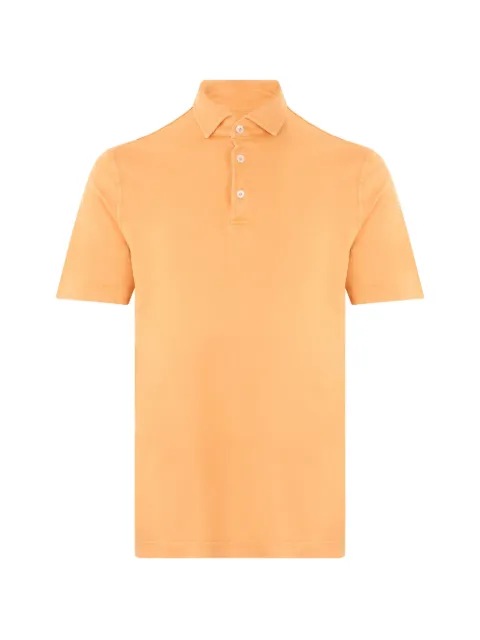 Fedeli short-sleeve polo shirt Orange 6UEF0110
