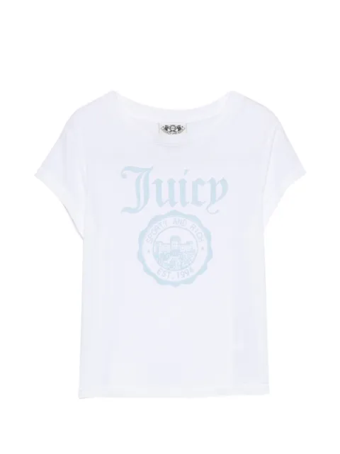Sporty & Rich logo-print T-shirt White TO111716691