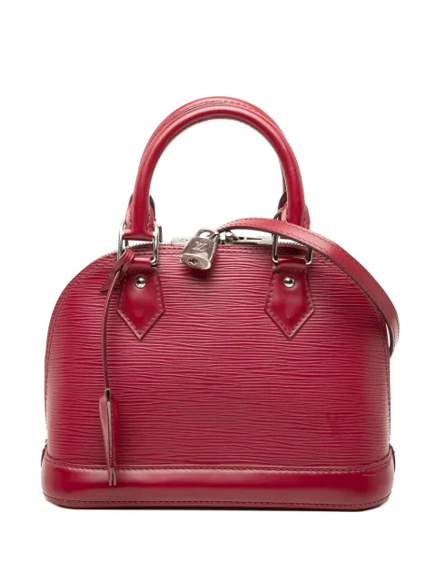 Louis Vuitton Pre-Owned 2015 Epi Alma BB satchel Red 3HESY07LTS64TWUH