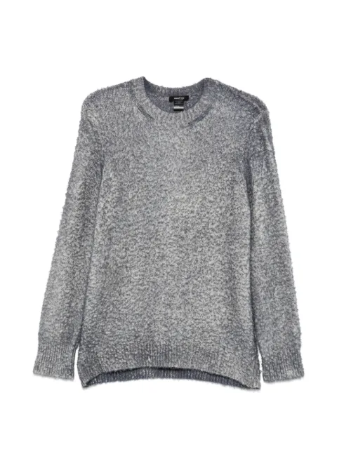 Avant Toi bouclé-knit crew-neck knitwear Grey 226WU3516BOTVD