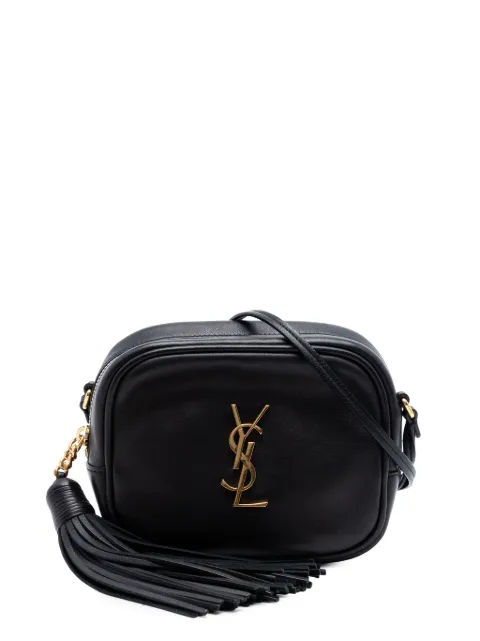 Saint Laurent Pre-Owned 2016 Calfskin Monogram Blogger Bag crossbody bag Black FPB89C6YOQTDQ34C