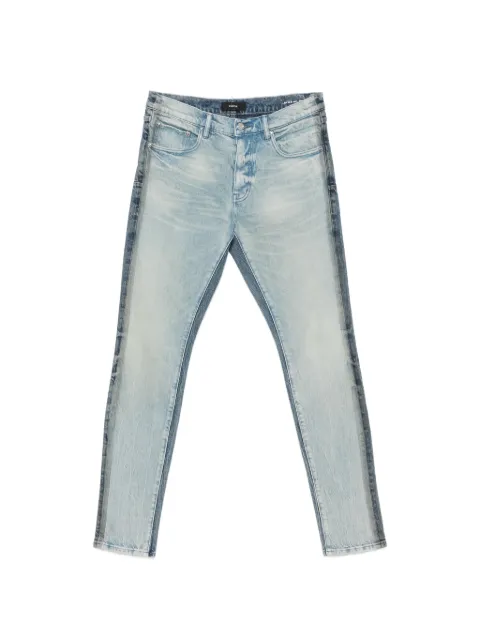 Purple Brand faded panelled jeans Blue P001STTL326