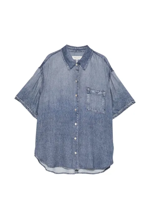 rag & bone short-sleeved shirt Blue RC7426PSMSL