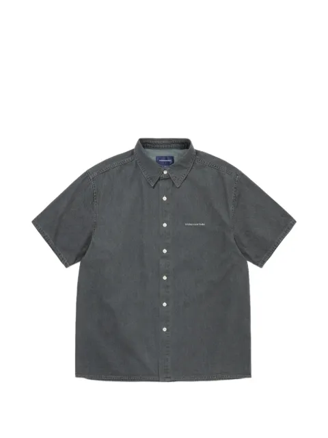 This Is Never That logo-print short-sleeve shirt Grey TN261DSHTS01