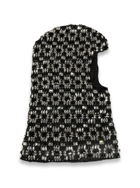 Dolce & Gabbana bead-embellished balaclava Black DOLT9929
