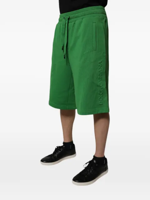 Dolce & Gabbana drawstring-waist track shorts Green GV37AZGK278