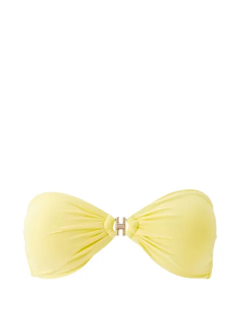 Melissa Odabash Istanbul bandeau bikini top Yellow MOSS26ISTANBULTOP
