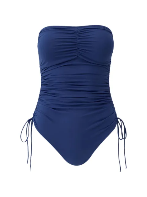 Melissa Odabash Sydney ruched swimsuit Blue MOSYDNEYEDITION