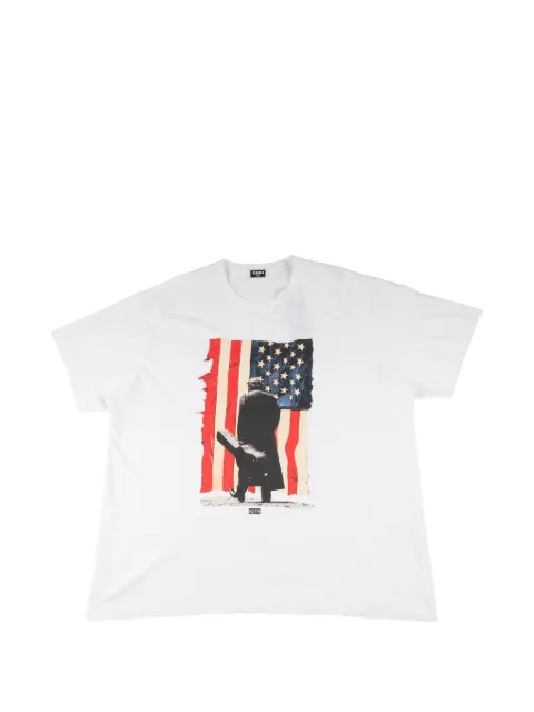 KITH x Johnny Cash graphic-print T-shirt White KHM033588101
