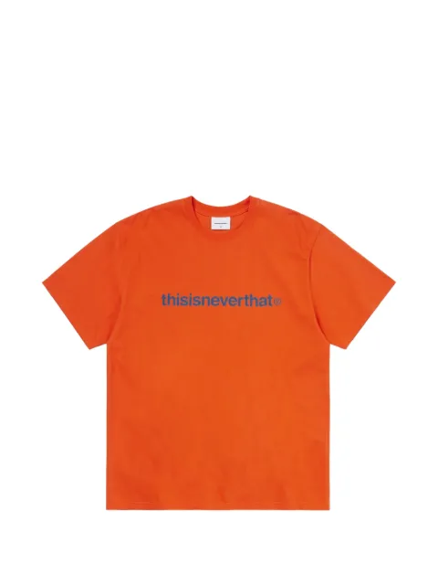 This Is Never That T-Logo short-sleeve T-shirt Orange TN260TTSST01VLN
