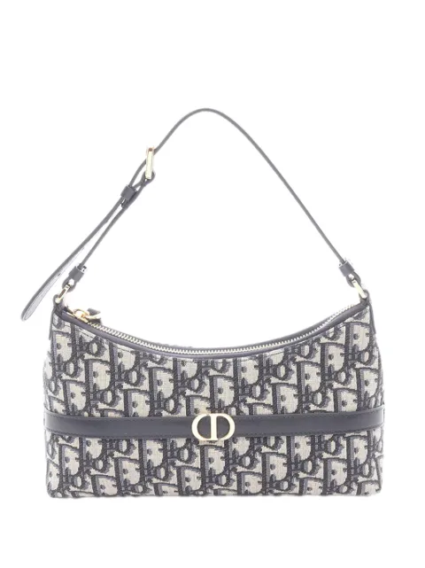 Christian Dior Pre-Owned 2010-2026 Mini 30 Montaigne Hobo shoulder bag Grey 3HX3RX84I2ZNNSIH