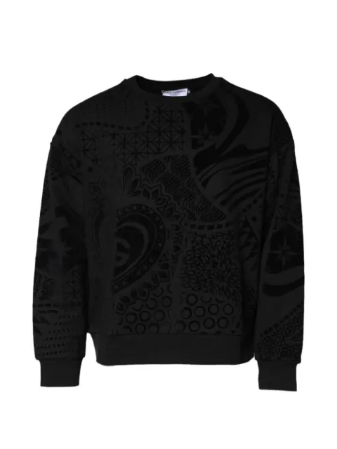 Dolce & Gabbana crew-neck sweater Black G9BIQZG7O2S