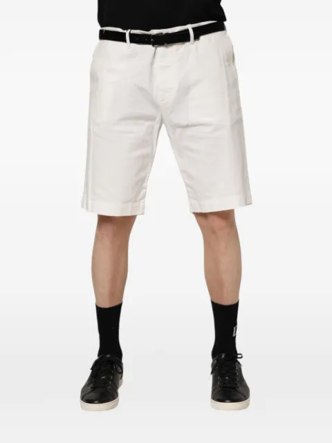 Dolce & Gabbana belted chino shorts White DOL76396