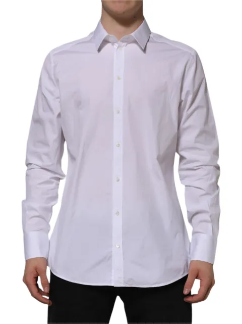 Dolce & Gabbana slim-fit shirt White G5CX5T