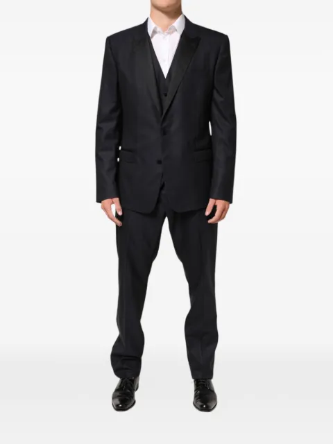 Dolce & Gabbana single-breasted 3-piece suit Grey GK3XMTFU3H1N0000