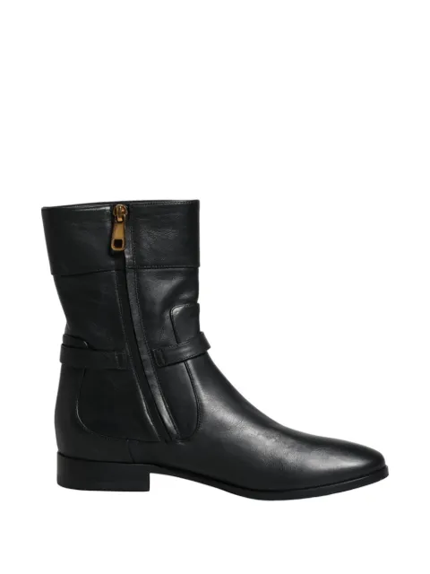 Dolce & Gabbana leather ankle boots Black LA11816