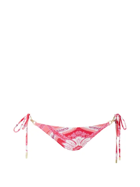 Melissa Odabash Turin paisley-print bikini bottoms Pink MOSS26TURINBTM