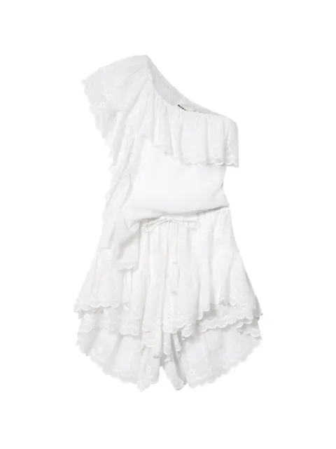 MARANT ÉTOILE Lalia playsuit White CB0111FAD3J10E