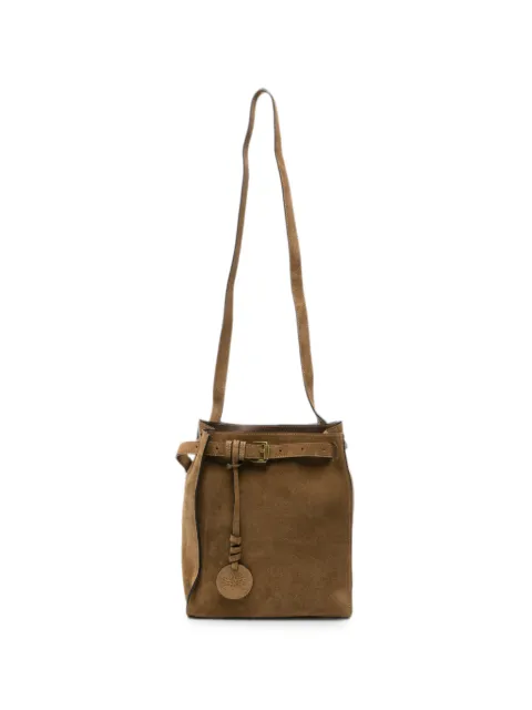 Mulberry mini buckle-detail cross body bag Brown HH0141047