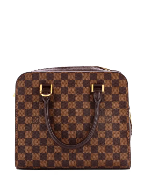 Louis Vuitton Pre-Owned Triana Bag Damier satchel Brown WTRO18VL76C97LR7