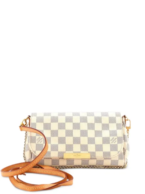 Louis Vuitton Pre-Owned Favorite Handbag Damier PM crossbody bag White MY831W41MHHUN6TB