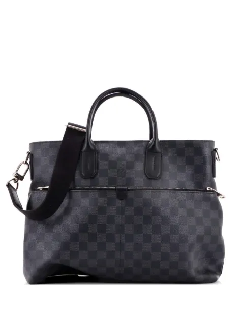 Louis Vuitton Pre-Owned 7 Days A Week Handbag Damier Graphite tote bag Black EIOW4WXQXDFVAE7W
