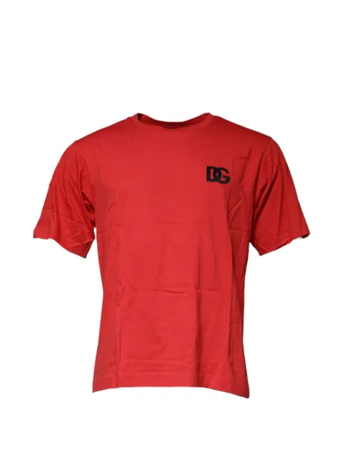 Dolce & Gabbana DG logo T-shirt Red G8PD7T