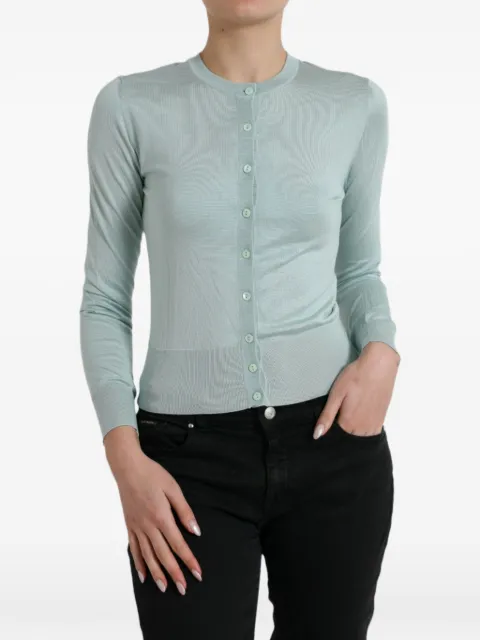 Dolce & Gabbana round-neck cardigan Blue TSH84538