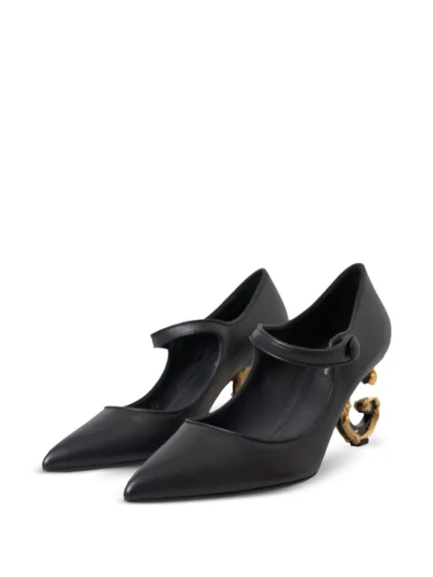 Dolce & Gabbana Mary Jane leather pumps Black LA10961