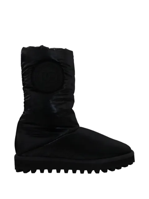 Dolce & Gabbana quilted padded boots Black CS1904AQ125