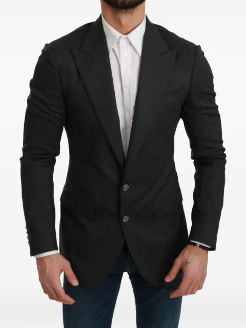 Dolce & Gabbana single-breasted blazer Grey NAPOLI