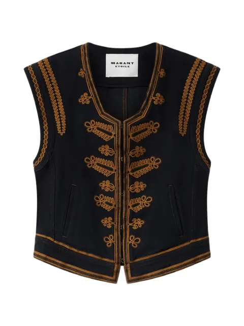 MARANT ÉTOILE Edmee jacket Black GI0090FAD3H07E