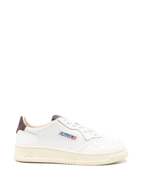 Autry Medalist logo-patch panelled sneakers White AULWHJ03