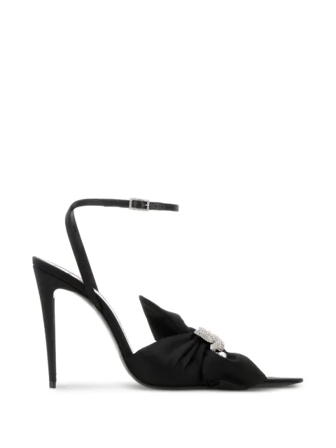 Saint Laurent Dove crystal-embellished pumps Black 8673099QNC4