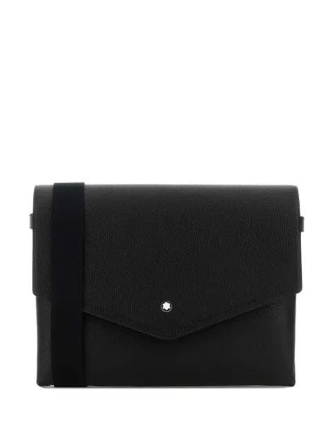 Montblanc Companion pebbled leather cross body bag Black 221632