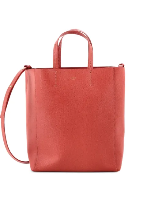 Celine Pre-Owned Vertical Cabas Grained Calfskin Small tote bag Pink TFEJPPI7RSWJ7W5Q