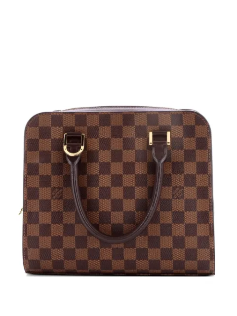 Louis Vuitton Pre-Owned Triana Bag Damier satchel Brown DB7WPBSFOMN7H7PK