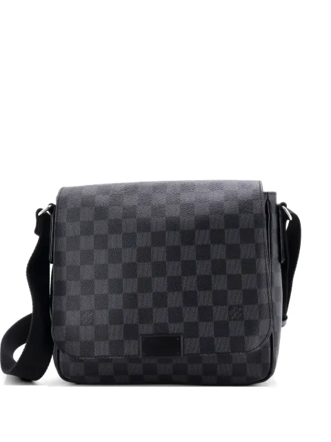 Louis Vuitton Pre-Owned District Messenger Bag Damier Graphite PM crossbody bag Black BRJSN76E04RB4IJA