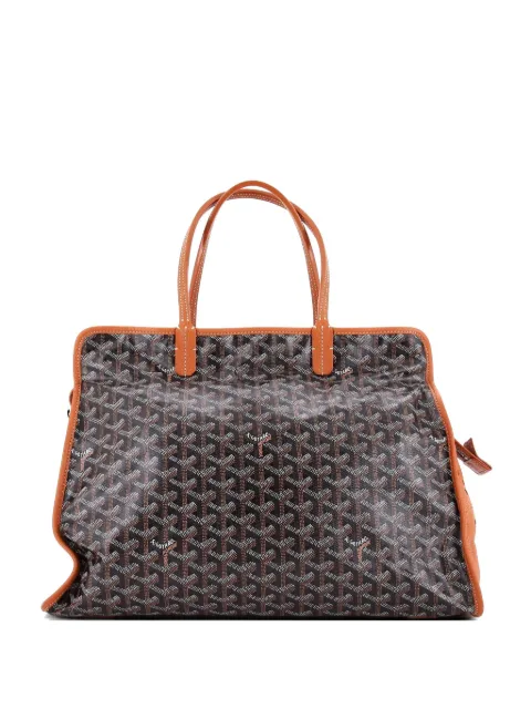 Goyard Pre-Owned Hardy Pet Carrier Coated Canvas PM tote bag Brown YSKLR120JX340Y4B