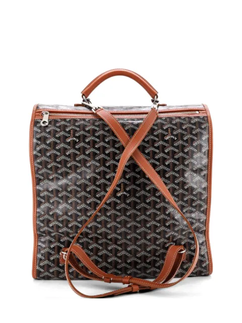 Goyard Pre-Owned Saint Leger Briefcase Coated Canvas backpack Brown 8VQ4SKKZ76PG9B6Z