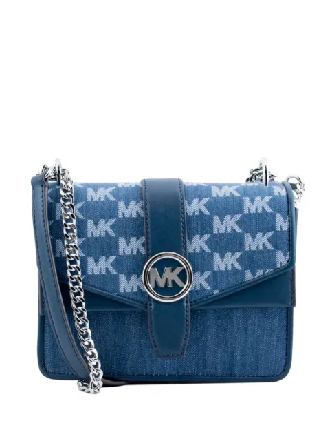 Michael Kors small Greenwich crossbody bag Blue 35T5SGRC1J