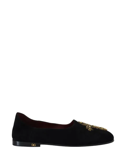 Dolce & Gabbana suede loafers Black MV4881