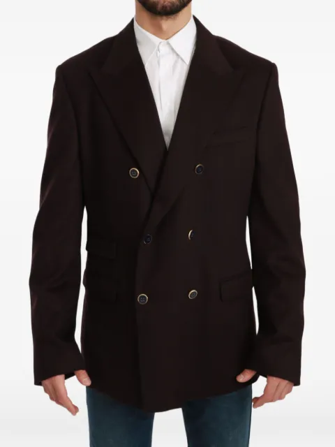 Dolce & Gabbana double-breasted blazer Red TAORMINA