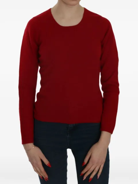 MILA SCHON cashmere crew-neck sweater Red TSH3896