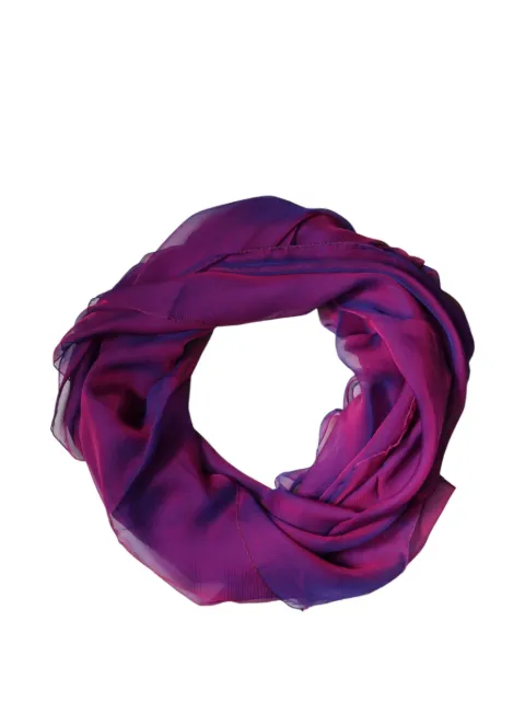Dolce & Gabbana ombre-effect silk scarf Pink IS128W