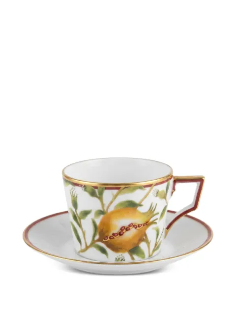GINORI 1735 Luna fruit-print tea cup White 61600