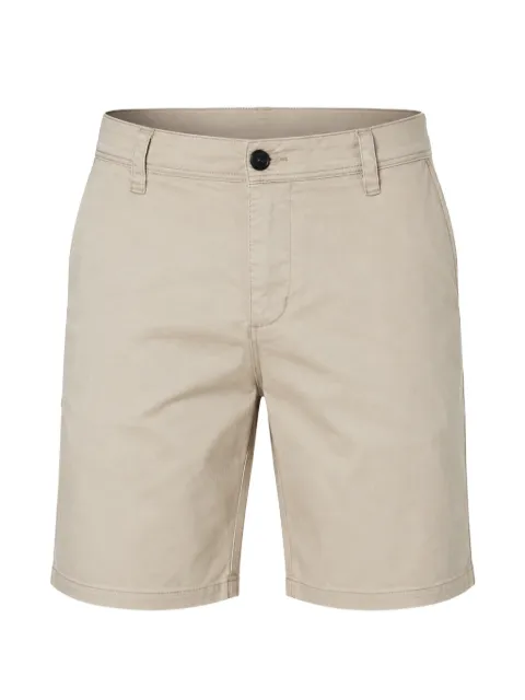 Armani Exchange logo-plaque chino shorts Neutrals 8NZS42ZN1RZ