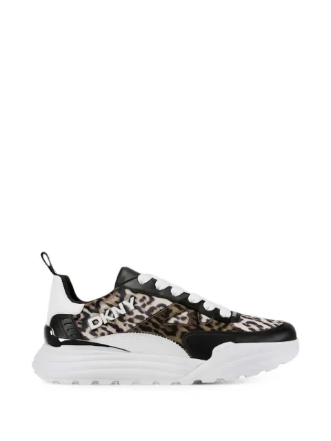 DKNY leopard-print Zanira sneakers Black K4506262NAX