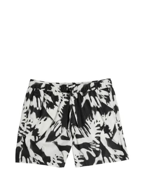 CIARAN CC1 Motion print shorts Black C02WB03012